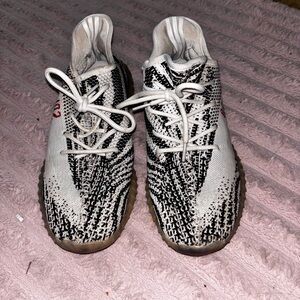 Yeezy Black and White Sneakers